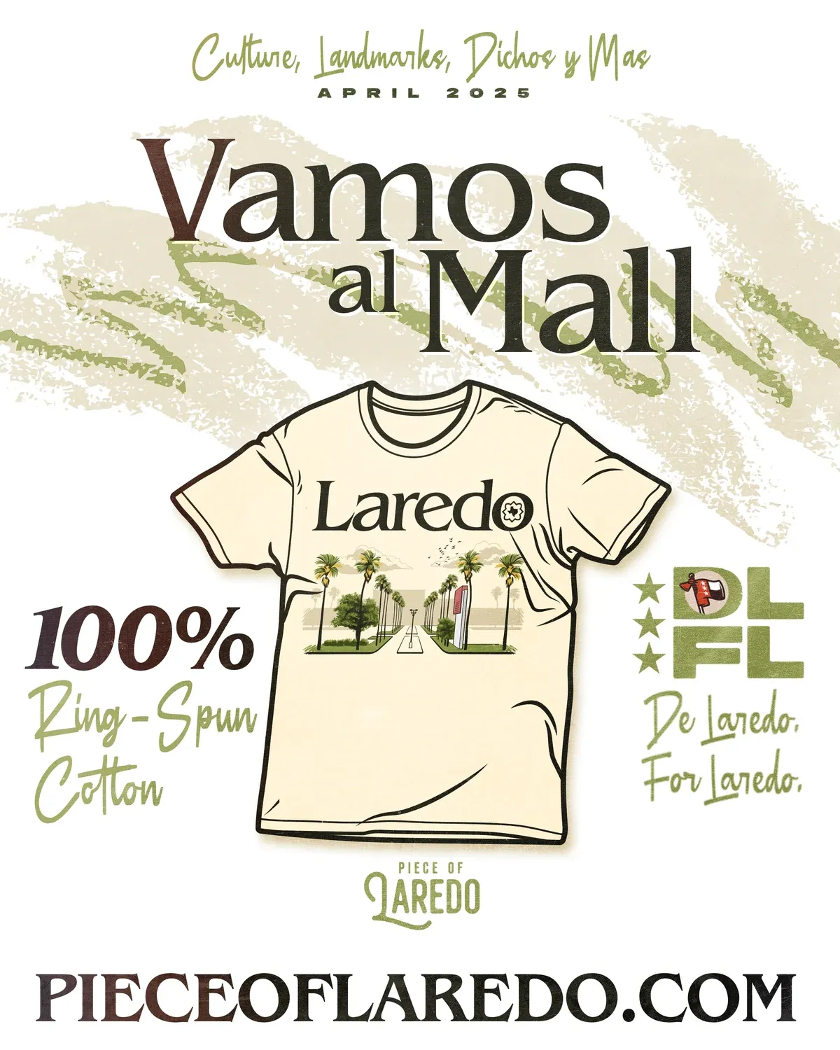 Vamos al Mall Tee launch poster